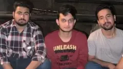 અનસ ચૌધરી અને તેમના સાથીઓ, બંકરમાં
