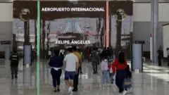 El interior del AIFA