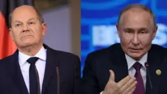 Путін і Шольц