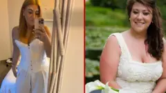 टान्या हल दुब्लाएपछि र मोटाएको बेलाका दुई तस्बिर