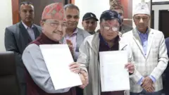 महावीर पुन र मन्त्री पू्र्णबहादुर खड्का