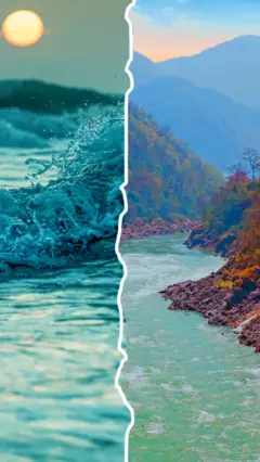 समंदर का पानी खारा, नदी का पानी मीठा क्यों होता है? 