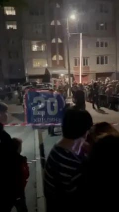 ТЦК, протест, толпа