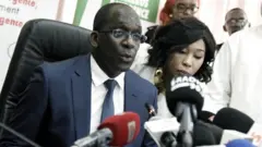 le ministre de la Santé du Sénégal, Abdoulaye Diouf Sarr.