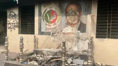 গত বছর জাতীয় পার্টির কেন্দ্রীয় কার্যালয়ে হামলার ঘটনা ঘটে