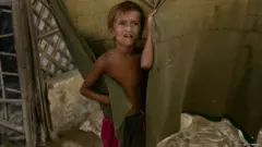 બાંગ્લાદેશના કૉક્સ બજારમાં એક બાળક