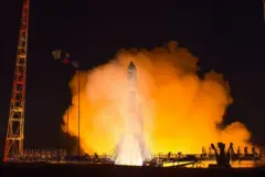 Пуск ракеты-носителя «Союз-2.1б» с космодрома Плесецк