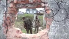 Sojas show through one hole for wall