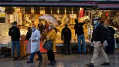 Türkiye'de alışveriş yapnlar 