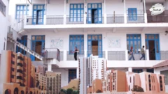 مجسم شارع حيفاء في بغداد