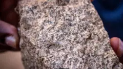 Mwamba wa madini ya phosphate...ambao mbolea yake husambazwa kote duniani