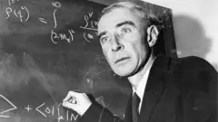Robert Oppenheimer had a leading role in developing the atomic bomb, changing the course of World War II
