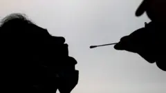 कोभिड परीक्षण