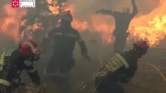 Fire in Bejis