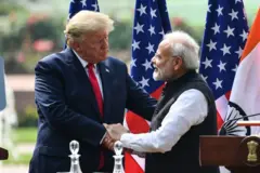 ডোনাল্ড ট্রাম্পের দ্বিতীয় মেয়াদে কেমন হবে যুক্তরাষ্ট্রের সঙ্গে ভারতের সম্পর্ক সে বিষয়ে জল্পনা চলছে।
