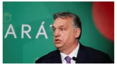 Hungarian Prime Minister Viktor Orban speaks during a business conference in Budapest, Hungary, March 10, 2020