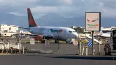 የትራንስ ኤየር 737 እቃ ጫኝ አውሮፕላን
