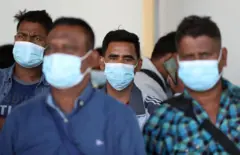 লিবিয়া থেকে ইতালি যাবার পথে ভূমধ্যসাগরে উদ্ধার হওয়া কিছু বাংলাদেশি 