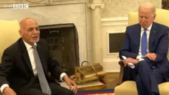 امریکا ته د ولسمشر غني سفر
