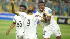 'Yan wasan Black Stars na Ghana 