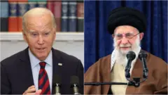 خامنه‌ای و بایدن