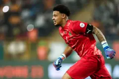 Ronwen Williams celebrate saving four penalties
