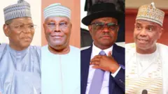 Aminu Tambuwal, Nyesom Wike, Atiku Abubakar, Sule Lamido