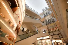 Una vista del centro comercial Westfield en Londres.
