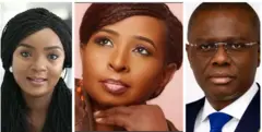 Chioma Akpotha, Peace Anyiam- Osigwe na Babajide Sanwo-Oluu