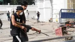 जेन जी आन्दोलनमा लुटिएका हतियार