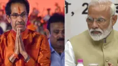 उद्धव ठाकरे आणि नरेंद्र मोदी