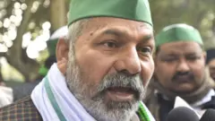 राकेश टिकैत गाझीपूरः गोळीबार झाला तर पोलीस प्रशासन जबाबदार असेल