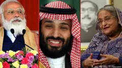 ਮੋਦੀ, ਪ੍ਰਿੰਸ ਸਲਮਾਨ ਤੇ ਸ਼ੇਖ ਹਸੀਨਾ