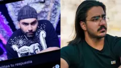 Foto compuesta de Mohsen Shekari y Majidreza Rahnavard, manifestantes ejecutados