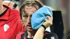 luka modrić, povreda luke modrića