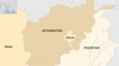afganistan haritası