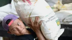 অ্যামোনিয়োম নাইট্রেটের চালান।