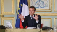 Fransa Cumhurbaşkanı Emmanuel Macron