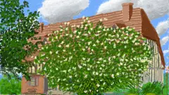 Cuadro en iPad No. 316, 30 de abril 2020 © David Hockney