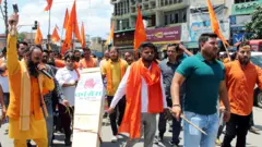 बजरंग दल के कार्यकर्ता