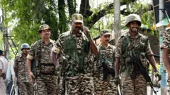 पश्चिम बंगाल में केंद्रीय पुलिस बल