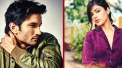 रिया चक्रवर्ती और सुशांत सिंह राजपूत