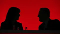 Ривз и Стармер на партийной конференции в Ливерпуле в сентябре