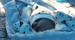 Sleeping newborn 