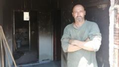 Požar ostavio pustoš: BBC u jednom od spaljenih sela na jugu Srbije