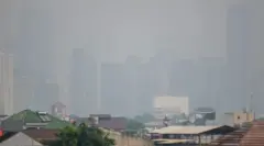 La pollution de l'air à Jakarta
