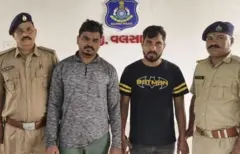 उमरगाम पोलिसांनी संजन येथील एका सराफाच्या दुकानाचे कुलूप तोडल्याप्रकरणी दोघांना अटक केली आहे.