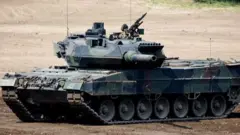 Taankiin 'Leopard' jedhamu taankii Raashiyaan itti fayyadamaa jirtu qolachuu danda’a jedhamee abdatameera