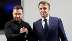 Зеленский и Макрон