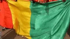Le drapeau de la Guinée